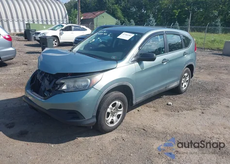 2012 Honda Cr-V Lx из США, поврежденный, VIN 2HKRM4H37CH609241